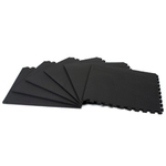 Kroon Black Carpet Squares 12mm (6 pieces)